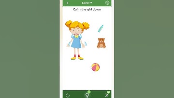 Can you calm the girl down? 🤔🤔 brain over level 17 #shorts #ytshorts #gaming #puzzle