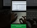 How To Add Filters In MS Excel Using Shortcut Keys 