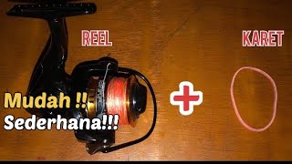 Download Lagu NO HOAX cara membuat suara reel pancing lebih NYARING ! menggunakan KARET SAYUR | FISH HUNTER CAST MP3