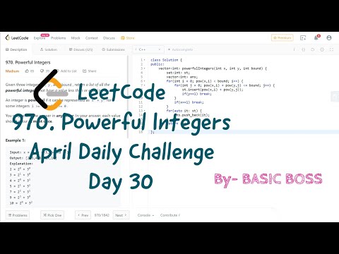 LeetCode April Challenge