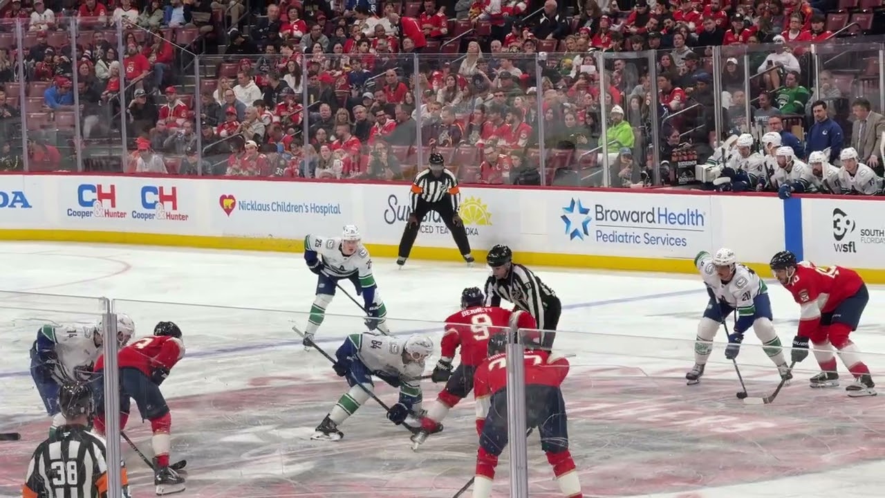 🇺🇸 NHL - Florida Panthers vs Vancouver Canucks at Amerant Bank Arena - November 18th 2025.