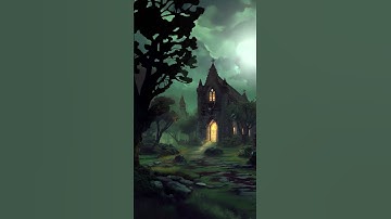 Dark Sunset over Grimshade Forest