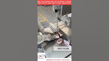 Cưa Xương Siêu Tốc, Cắt Cá Đông Gọn Gàng Không Vỡ Thịt - 0973110295