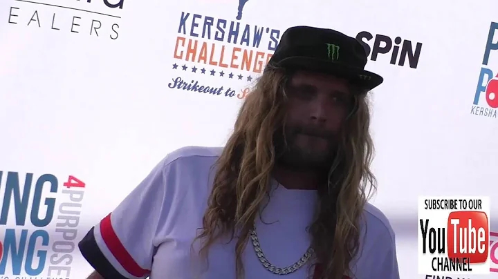 Luke Trembath aka The Dingo at Clayton Kershaw's 4...