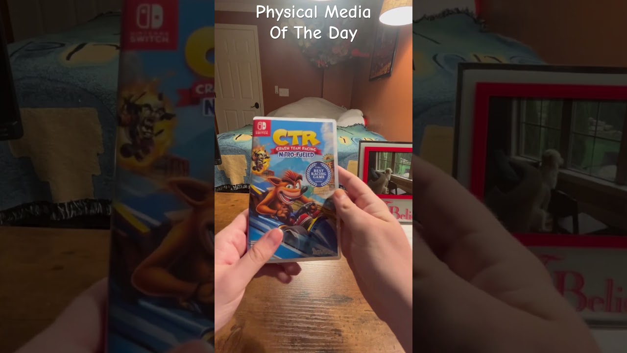 Ehat is your favorite CTR game?||#physicalmedia #videogame #ctrnitrofueled #fypシ