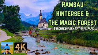 Travel vlog - Explore Ramsau Germany, Zauberwald & Lake Hintersee, Berchtesgaden National Park