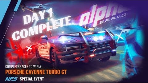 NFS NO LIMITS PORSCHE CAYENNE TURBO GT SPECIAL EVENT - Day 1