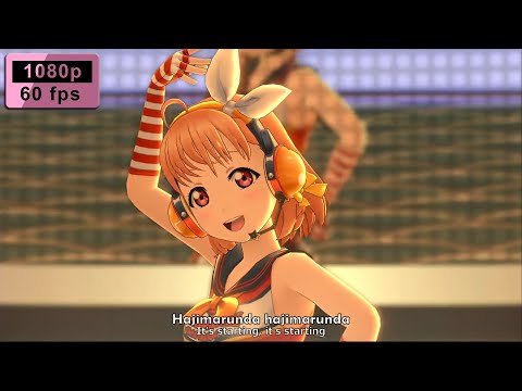 Aqours DREAMY COLOR With Lyrics Romaji English 1080p 60fps 