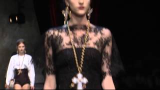 Dolce &amp; Gabbana Woman Runway Show - Video and Photos Fall Winter 2014
