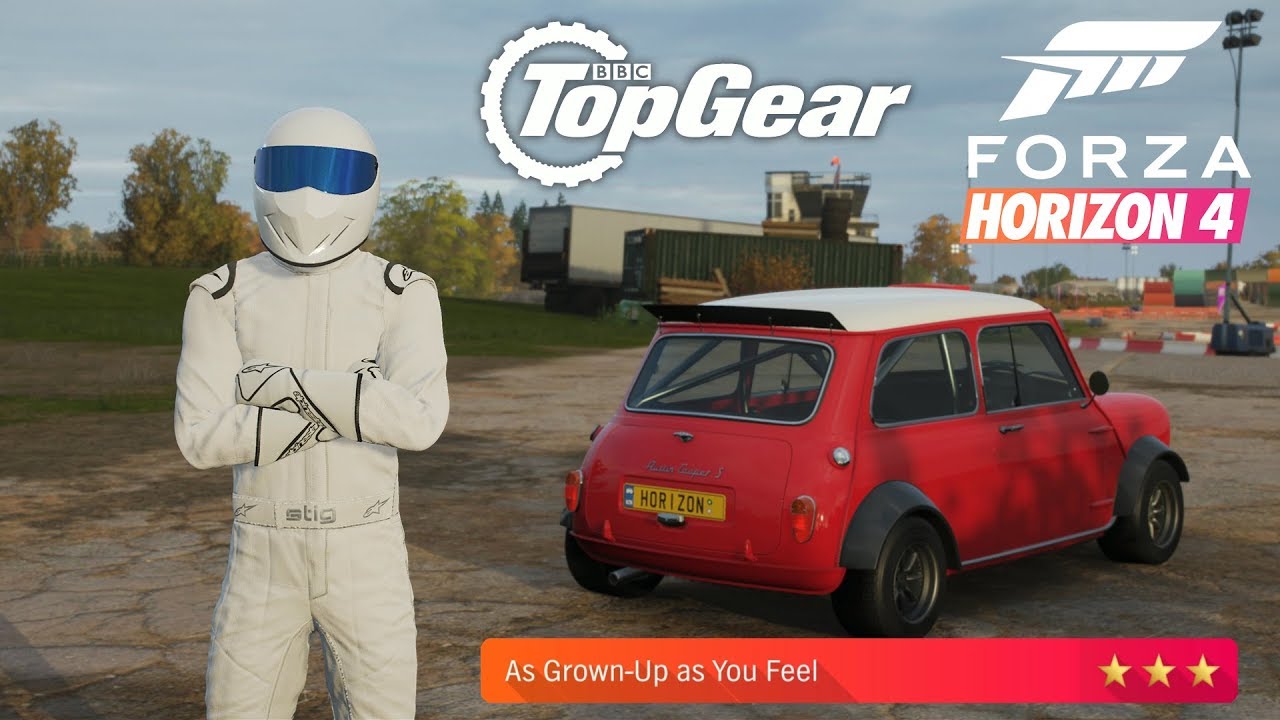 Forza Horizon 4 Top Gear As GrownUp as You Feel 3 STARS YouTube