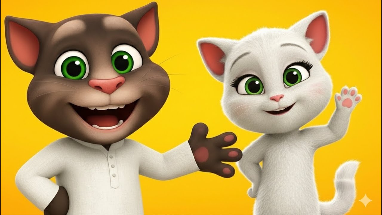 talking tom live 😊 