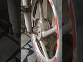 Platina ct100 Kawasaki boxer front drumb modification #shorts #bikelover #bikeparts #moto
