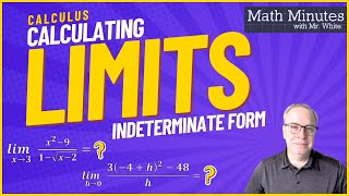 Calculate Indeterminate Form Limits in Calculus (Calculus Limits Boot Camp Video #4)