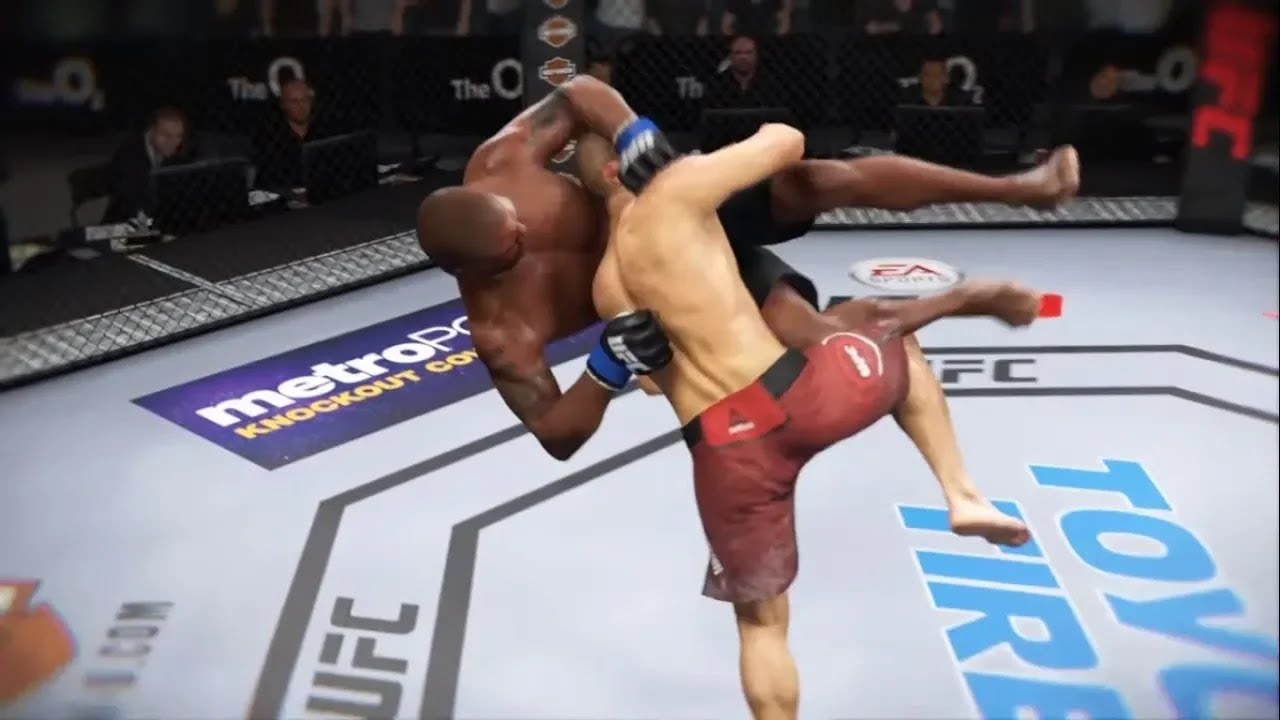 Khabib Nurmagomedov vs. Rampage Jackson (EA sports UFC 4) YouTube