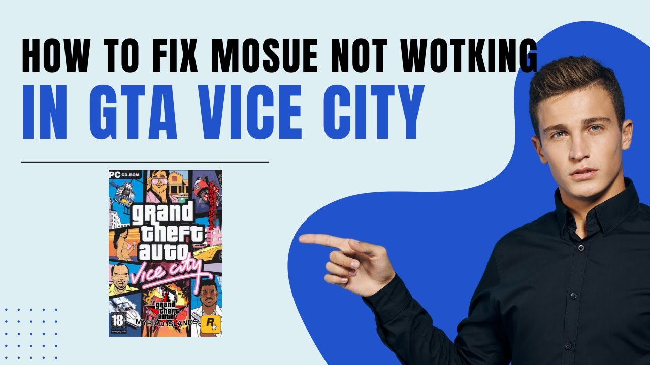 How to Solve Mouse Problem in GTA Vice City (Step-by-Step).