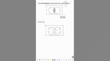 12sec-math #set notation #igcse #maths #paper1