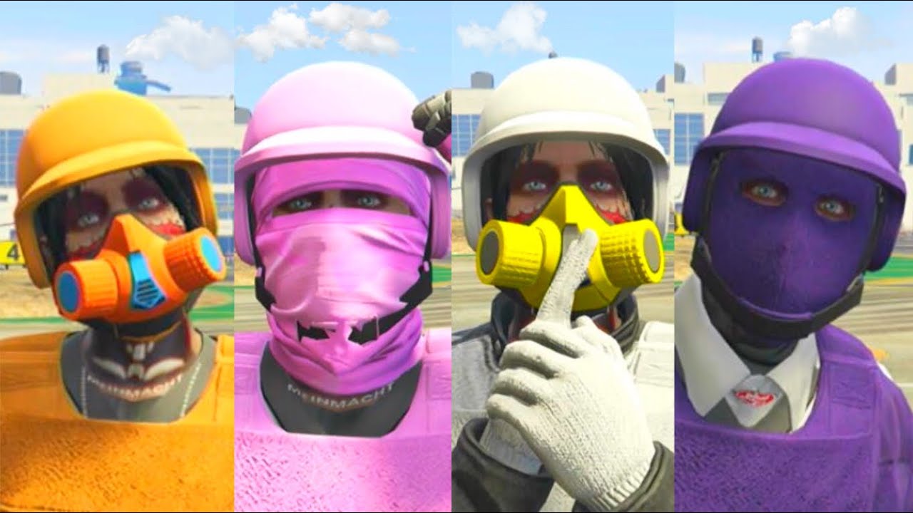 *NEW* HOW TO GET ANY COLORED BULLETPROOF HELMETS & JOGGERS IN GTA 5