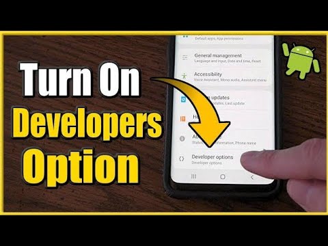 How To Enable/Disable DEVELOPER OPTIONS On Any Device