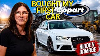 I Secretly Bought A Broken Audi RS4 From Copart BIG Mistake
