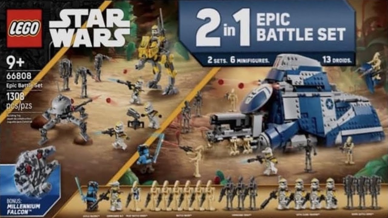 LEGO Instructions - Star Wars - 66808 - Epic Battle Set - Product