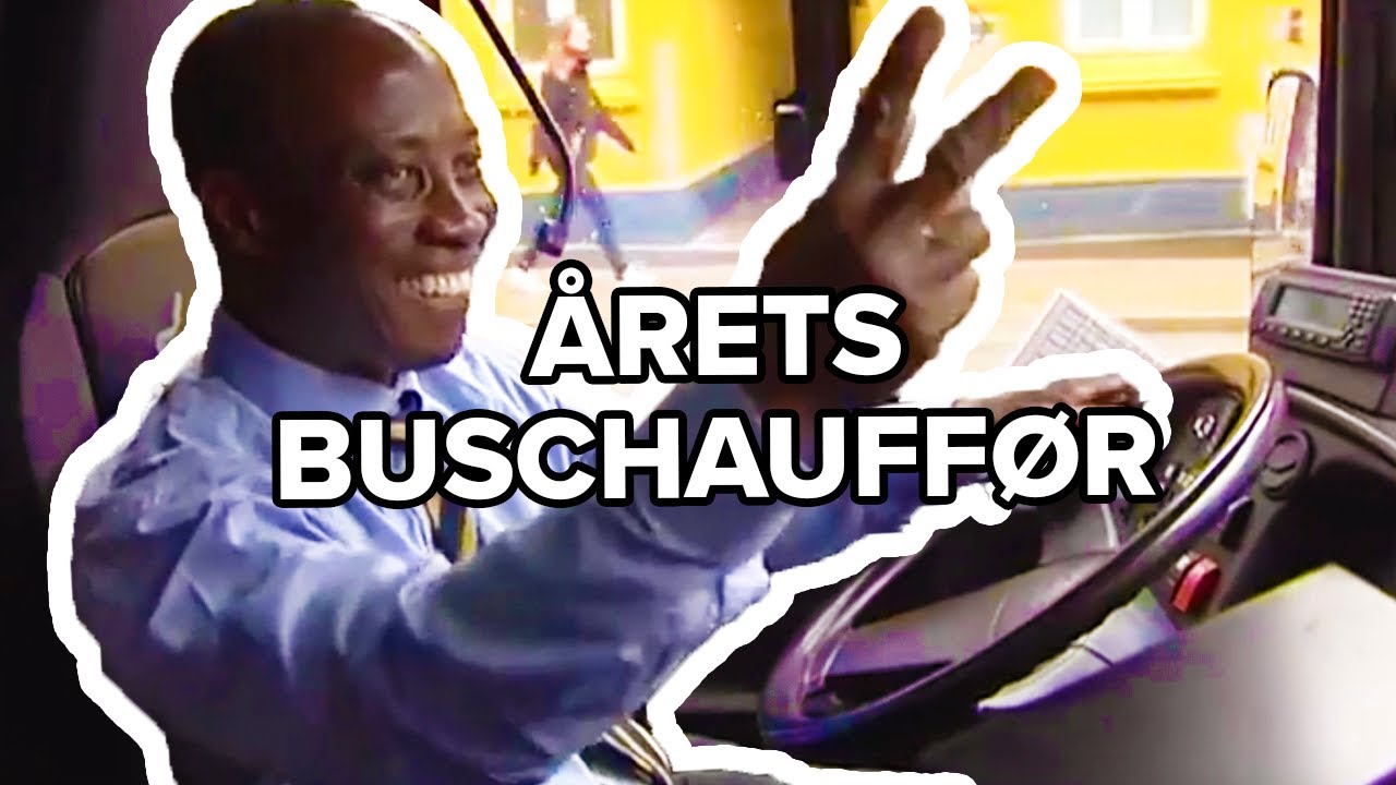 Emmanuel er kåret som Årets Buschauffør 2016