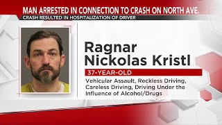 Driver involved in serious two vehicle crash on North Avenue arrested