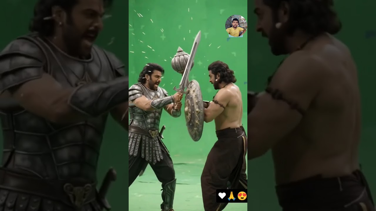 Baahubali Movie Behind the Scenes | Baahubali Movie Shooting #baahubali #movie #shorts