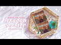 [TUTORIAL] Resin Hexagon Coaster with picture inside 🌷🍰