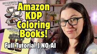 How to Publish Coloring Books on Amazon KDP in 2026 (No AI!)
