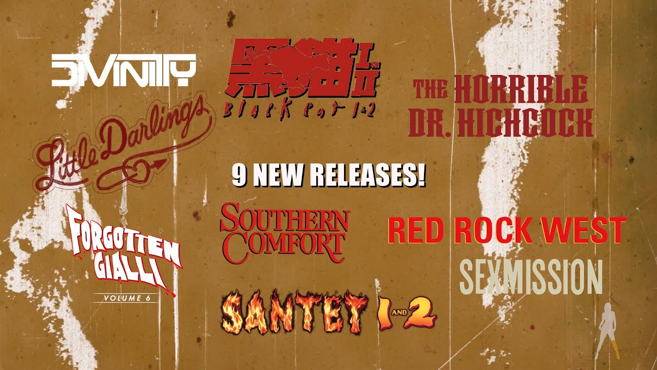 Vinegar Syndrome's Full January 2024 Lineup Supercut Promo Trailer