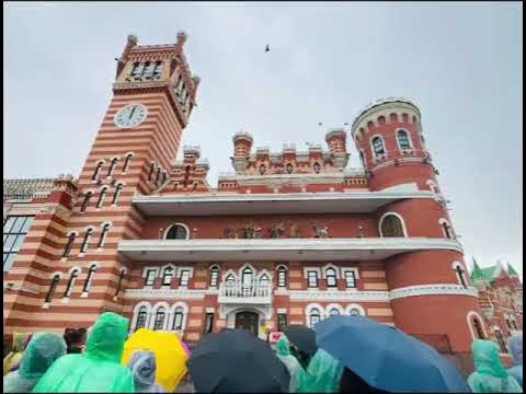Величественно. Часы в Йошкар-Оле. - YouTube
