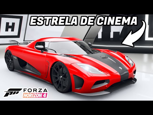 Koenigsegg do filme Need For Speed no Forza Horizon 4 