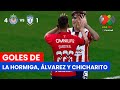¡Espectacular victoria de Chivas! 🏆 Goleada 4-1 contra Pachuca con goles de La Hormiga, Álvarez y Chicharito