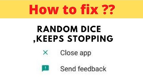 #stopping #randomdice #fing24 HOW TO FIX KEEPS STOOPING PROBLEM IN RANDOM DICE | FING 24 😎