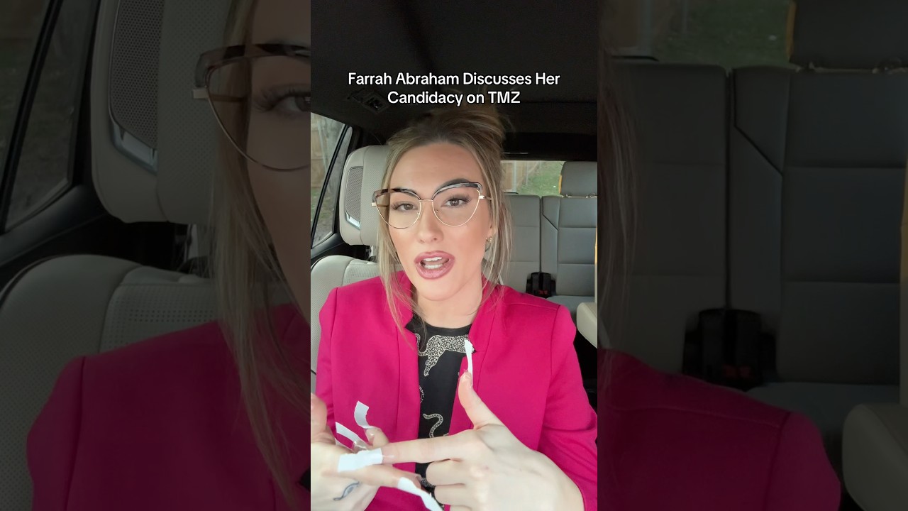 Farrah from Teen Mom discusses her mayoral candidacy on TMZ 