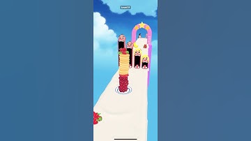 Pancake run level 11-12 - relaxing gameplay ios , android #shorts