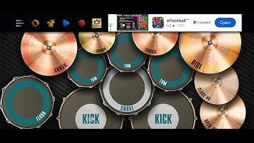 Real drum lesson 3 beginner