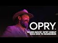 Ward Davis Makes His Grand Ole Opry Debut