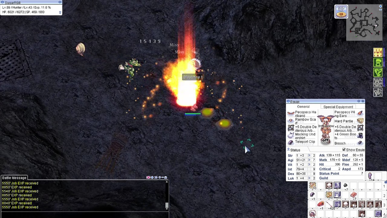 Ragnarok Agi-Trapper Anolian Underground