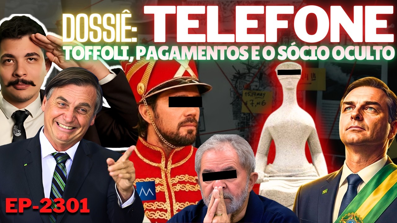 Dossiê: TELEFONE - Toffoli, os PAGAMENTOS e o SÓCIO OCULTO + Histórico: Consórcio PREFERE Flávio 26