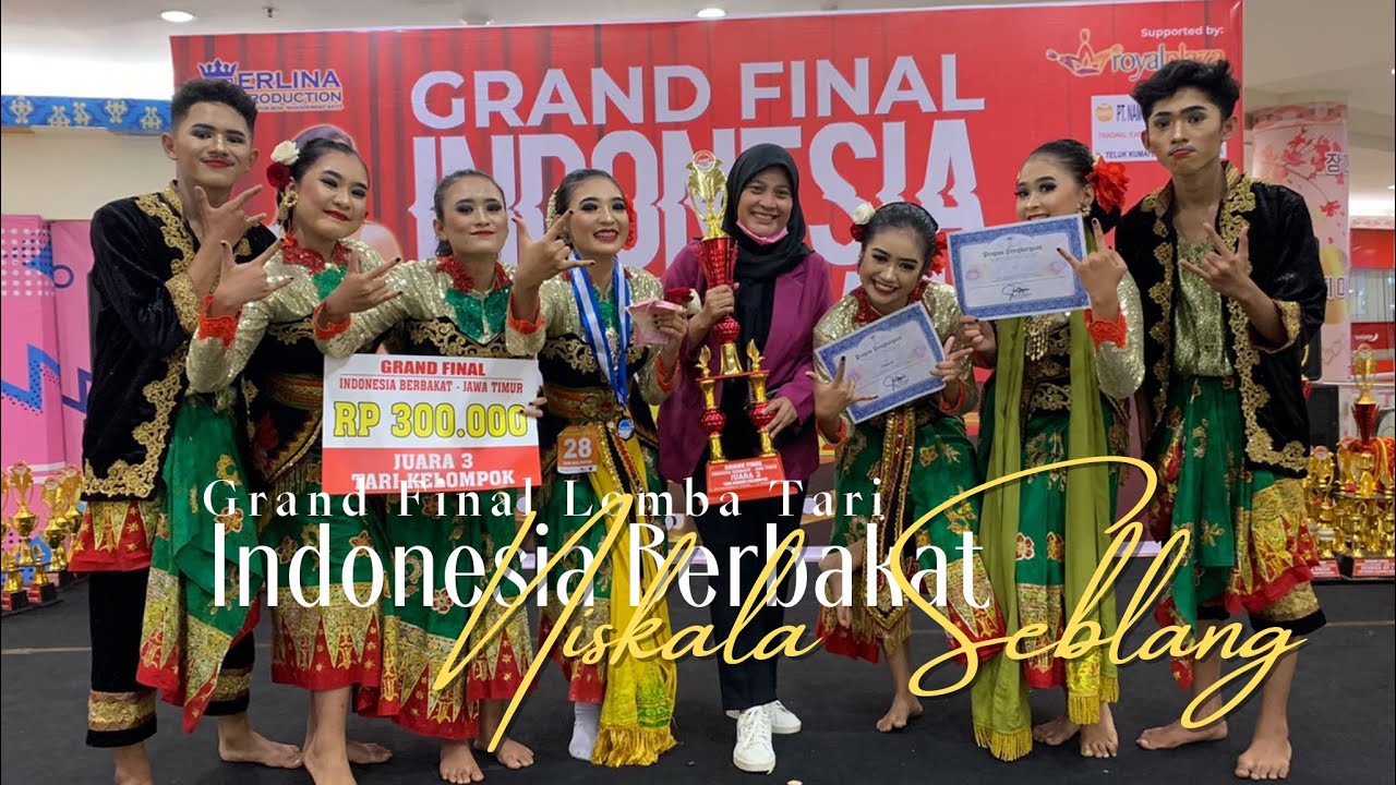 Juara 3 Grand Final Indonesia Berbakat by Erlina Production, Tari Niskala Seblang SMAN PESANGGARAN