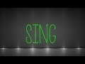 Ed Sheeran-Sing (On screen LYRICS) HD Kinetic typography No Mistakes Official Song