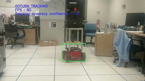 Robot Visual Tracking by YOLOv3 and Goturn