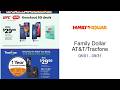 Family Dollar AT&T/Tracfone 08/01 - 08/31