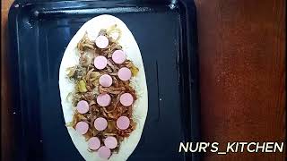 Turkish Pizza ( Pide )  | پیدا )  پیتزا ترکی )