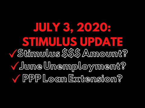 Видео: 7/3/2020 | Stimulus Update | Trump: Larger Numbers than Democrats !?! | Second Stimulus Check Update
