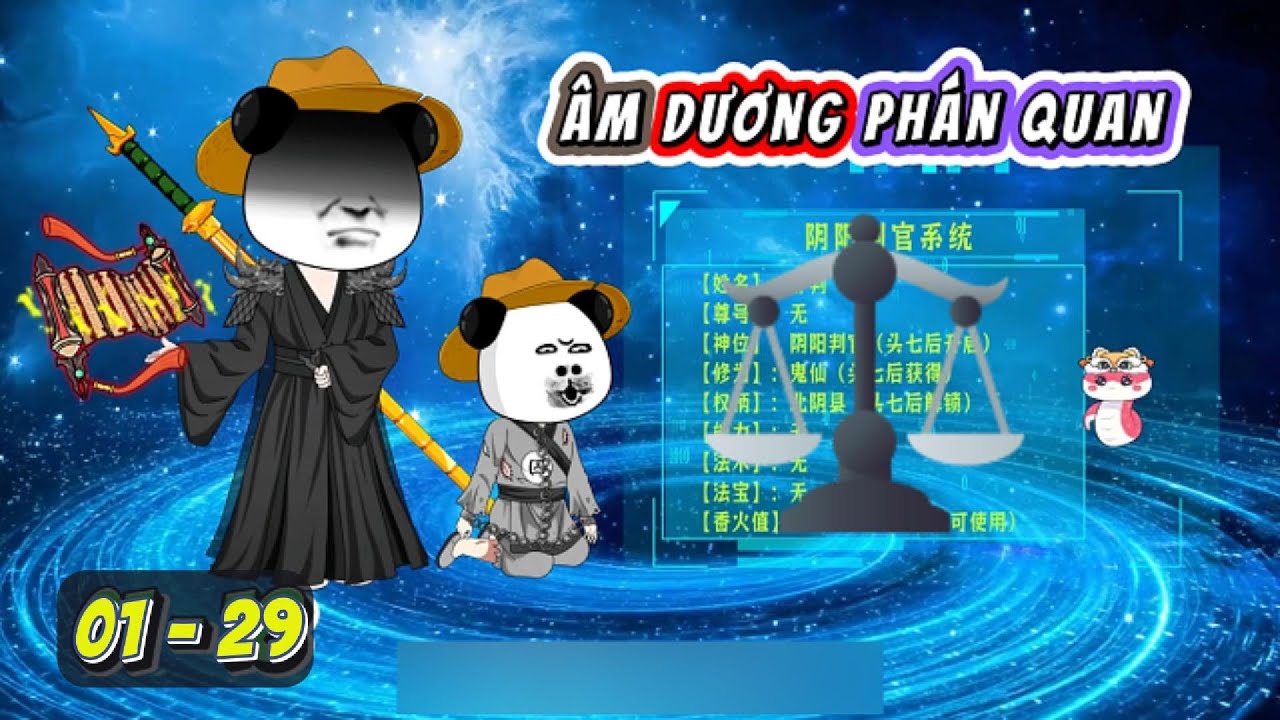 [Full 01 - 29] Hệ thống âm dương phán quan | Panda Sub