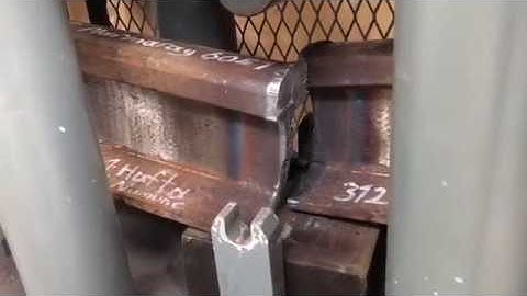 Ray Eğilme Testi / Rail Bending Test with 60E1 R350HT