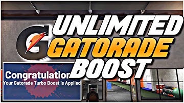 *NEW* HOW TO GET UNLIMITED GATORADE AND +4 PHYSICAL BOOSTS IN THE GATORADE FACILITY IN NBA 2K21!