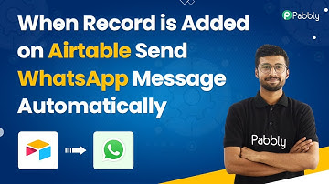 When Record is Added on Airtable Send WhatsApp Message Automatically (WhatsApp Cloud API)